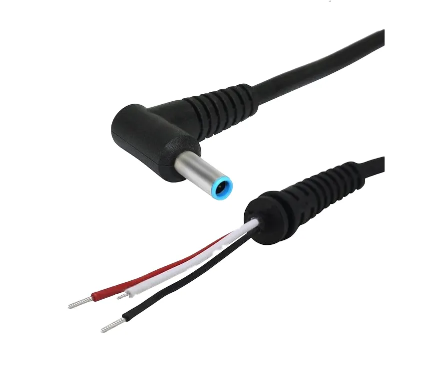 4.5*3.0 - Hp Notebook Adaptör Tamir Kablosu - Mavi Uç